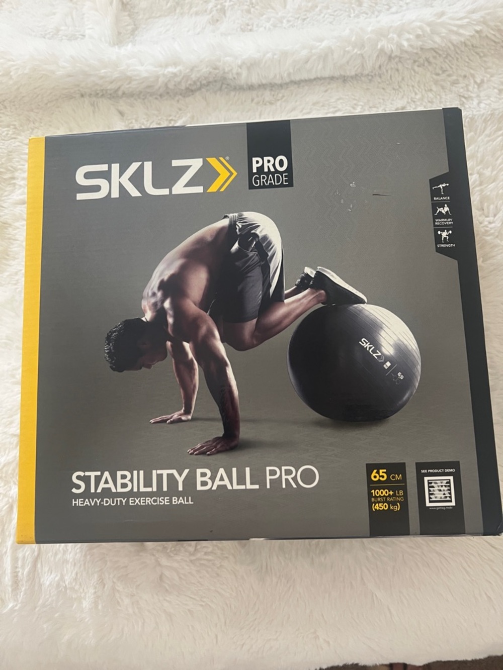 SKLZ Stability Ball Pro - Black